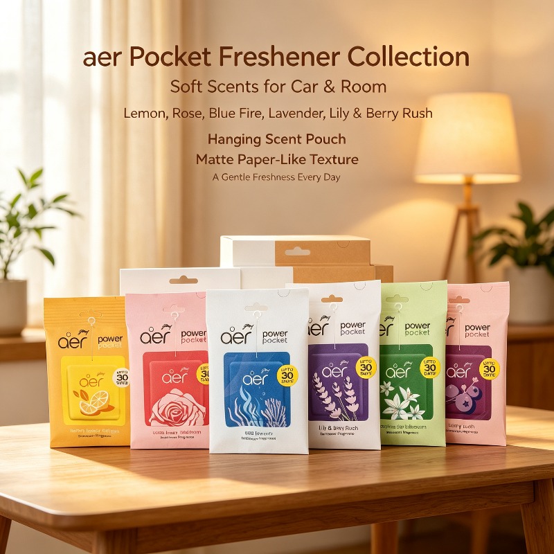 6 FRAGRANCES TO CHOOSE FROM, L - Odor Eliminator Car recension och pris