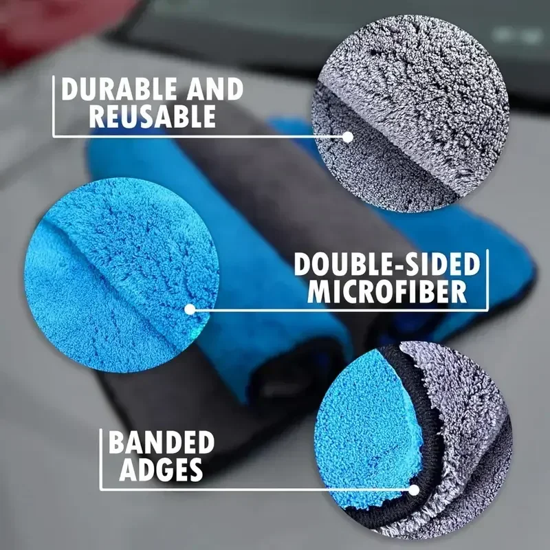 Microfiber Cleaning Towel Extr - Microfiber Towel Detailing recension och pris