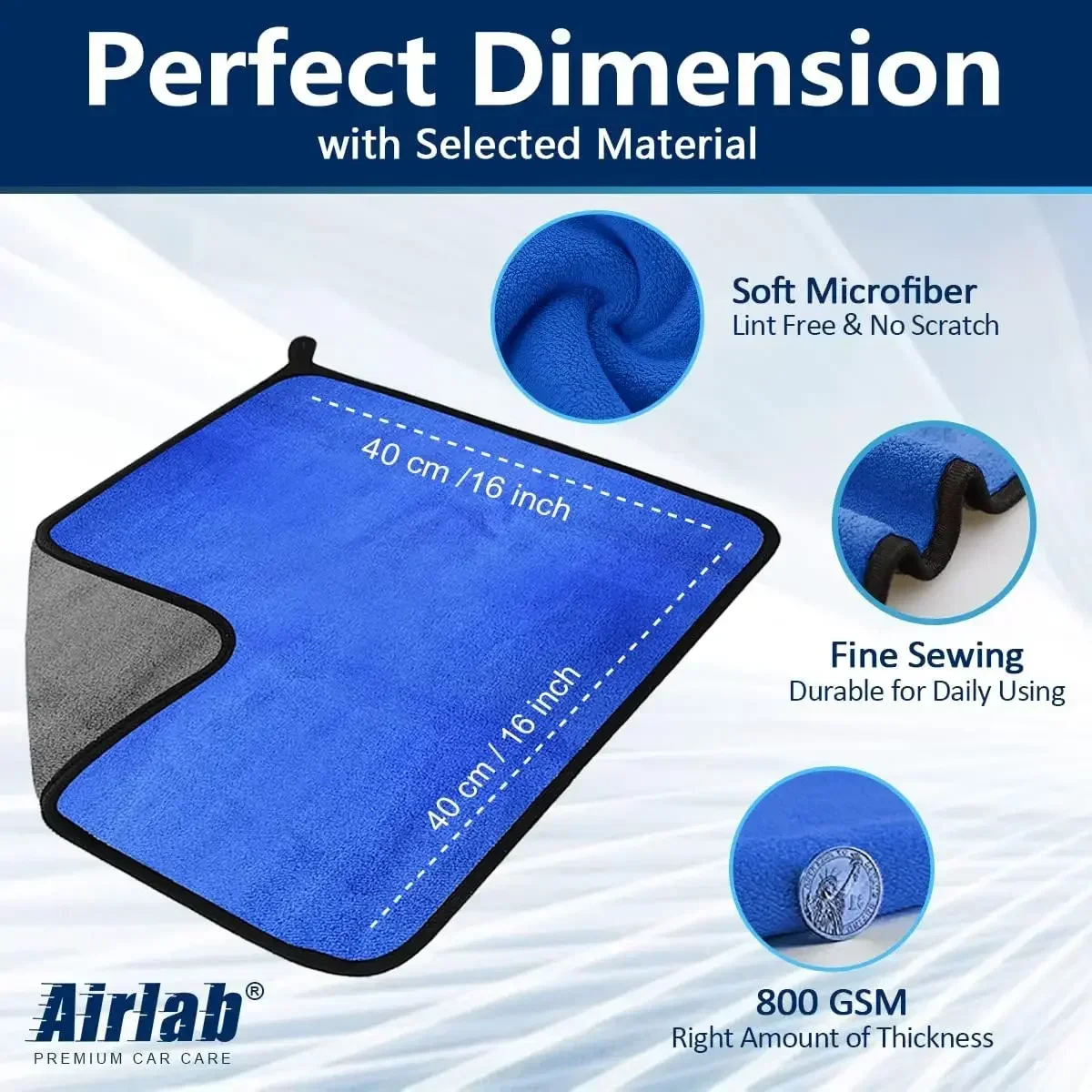 Microfiber Cleaning Towel Extr - Microfiber Towel Detailing recension och pris