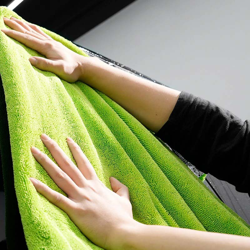 1PC 1000GSM Dual-Sided Microfi - Microfiber Towel Detailing recension och pris