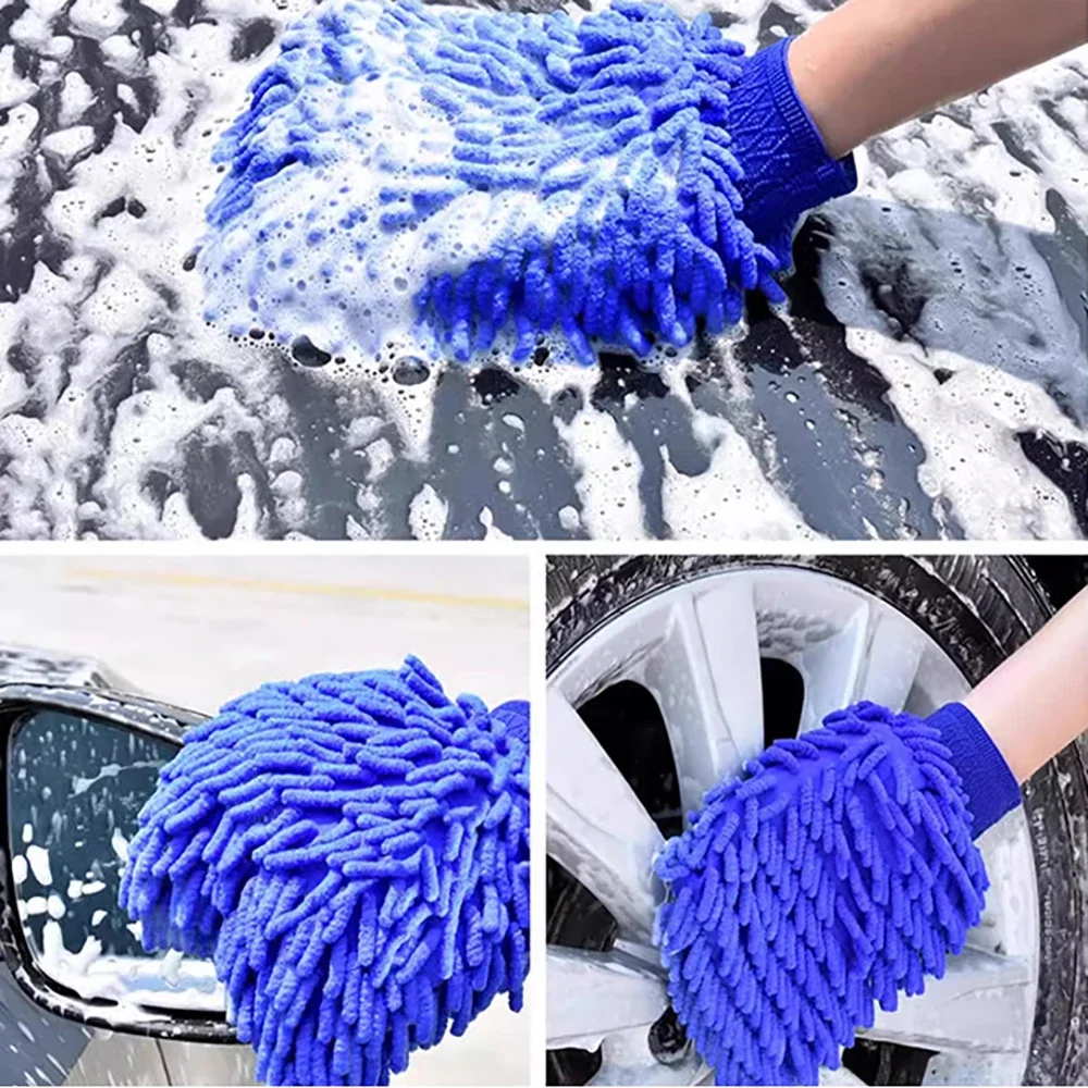 1/2pcs Car Wash Glove Coral Mi - Detailing Brush Set recension och pris